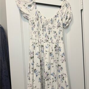 Floral Puff Sleeve Dress